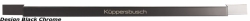 Küppersbusch Griff Design Black Chrome Zub.-Nr. 7502