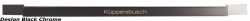 Kppersbusch Griff Design Black Chrome Zub.-Nr. 7502