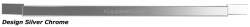 Kppersbusch Griff Design Silver Chrome Zub.-Nr. 7503