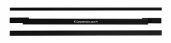 Küppersbusch Griff Black Velvet/Ausfr. f. Holz-Einleger DK 5011