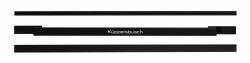 Kppersbusch Griff Black Velvet/Ausfr. f. Holz-Einleger DK 5011