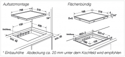 Küppersbusch Induktions-Kochfeld KI 8330.0 SR